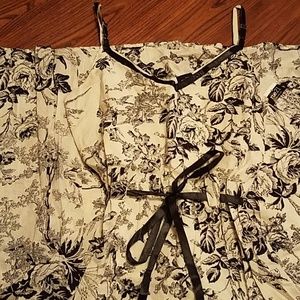 NEW!  Black and white spaghetti strapped dress